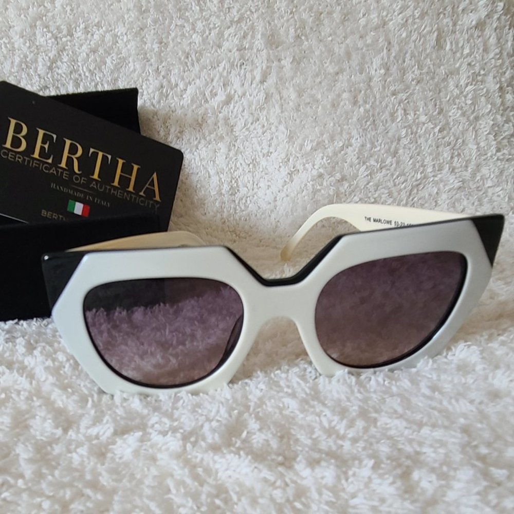 Bertha Cateye Sunglasses- Marlowe (EUC)